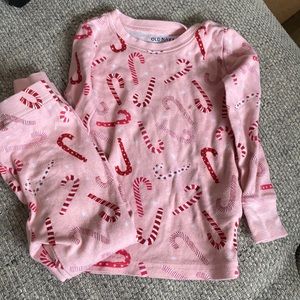 Candy cane pajamas